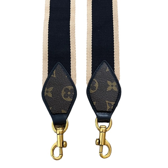 New Custom Replacement Purse Crossbody Strap Made With Authentic LV Canvas - Picture 3 of 8